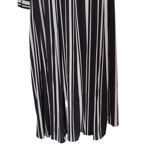 Inc International Concepts Striped Faux Wrap High Low Maxi Dress Size 0 NWT - Picture 7 of 9
